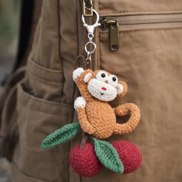 Crochet Heart Monkey