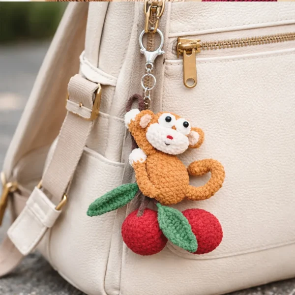 Crochet Heart Monkey